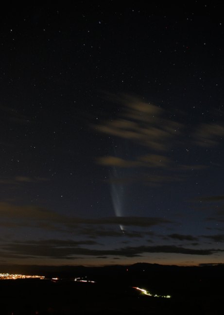 McNaught over canberra